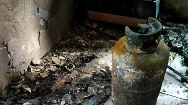 انفجار أنبوبة بوتاجاز