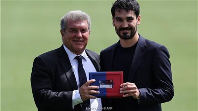 برشلونة، رسالة لابورتا الى الكاى جوندوجان