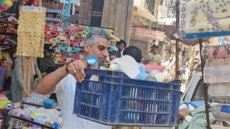 رفع حالات إشغال طريق