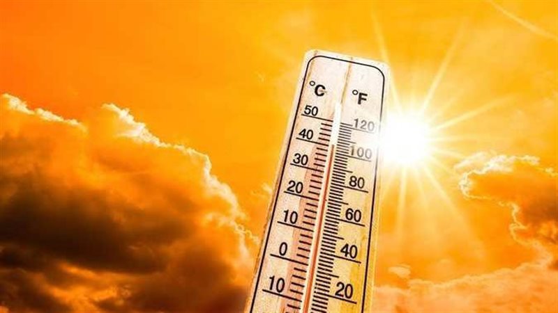 درجات الحرارة اليوم،