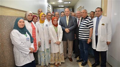افتتاح وحدة الرعاية المركزة للأطفال بمستشفى المبرة للتأمين الصحي بأسيوط