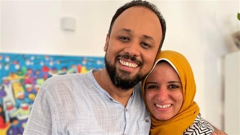 محمد الباقر وزوجته،