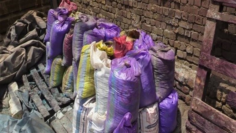 مضبوطات حملة لشرطة