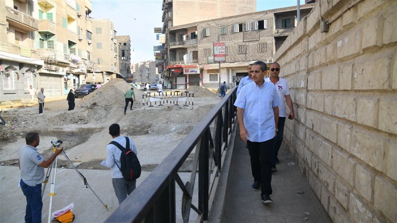 محافظ الغربية يتفقد