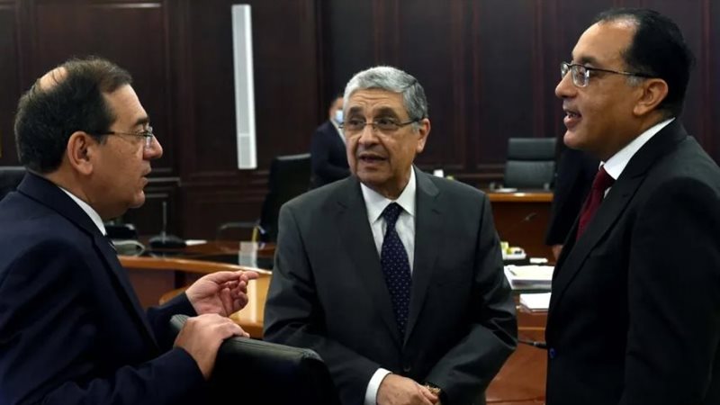 وزيري الكهرباء والبترول،