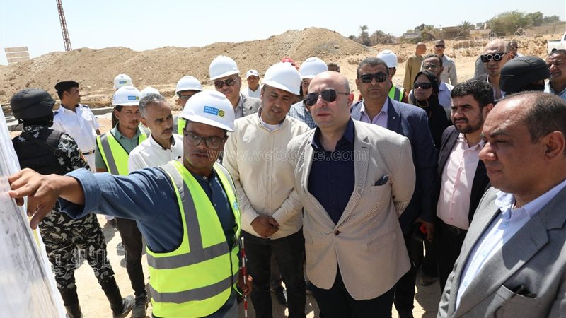 محافظ بني سويف يتفقد