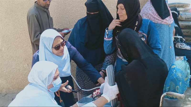 قافلة طبية بقرية