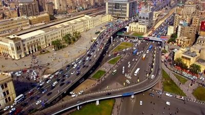 جوجل ماب: كثافات مرورية متقطعة بشارع رمسيس (فيديو)