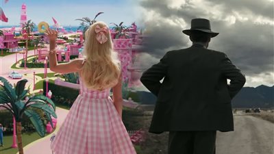  6% من جمهور فيلم Oppenheimer شاهدوه بعد نفاد تذاكر فيلم باربي