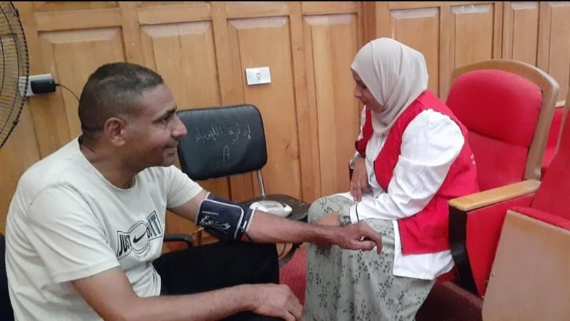 الكشف على 12825 حالة