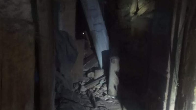 سقوط أجزاء من عقار