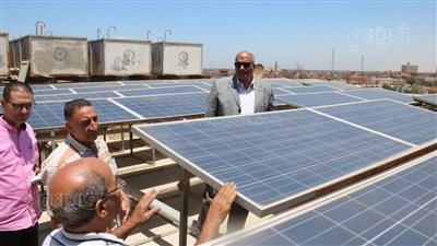 ترشيدًا للكهرباء، تحويل مبنى تعليم بني سويف للعمل بالطاقة الشمسية