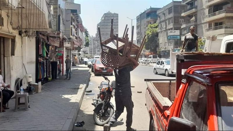 حملة إشغالات بالجيزة،