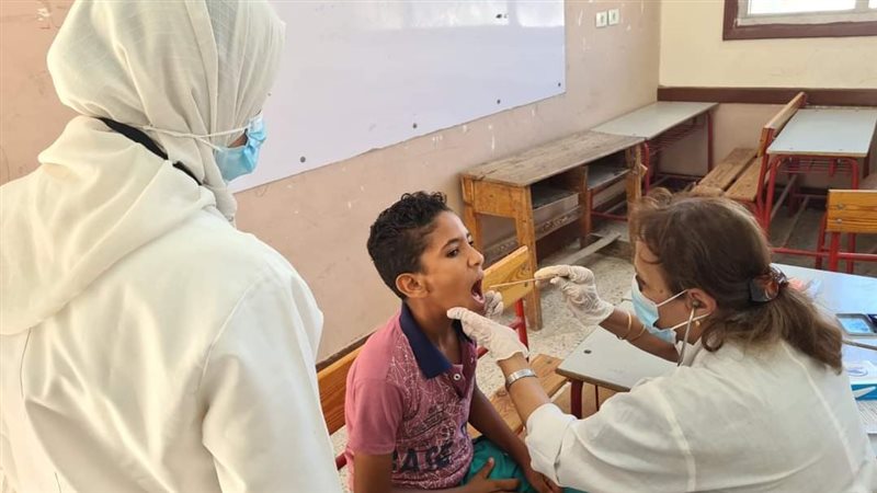 قافلة طبية بقرية
