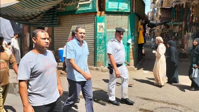 تحرير 17 محضر إشغال