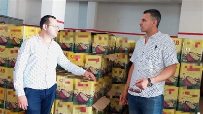 مصنع غير مرخص والتحفظ على 1600 شيكارة حبوب بالبحيرة (صور) 