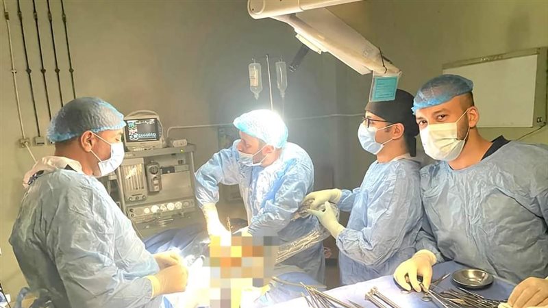إجراء 4 عمليات جراحية