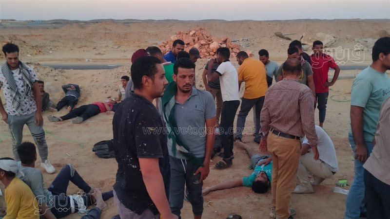 جانب من الحادث، فيتو