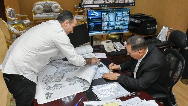 محافظ الشرقية يعتمدالمخطط