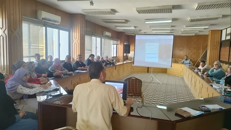 جانب من فعاليات التدريب،