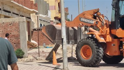 حملة مكبرة لإزالة الإشغالات والمخالفات والتعديات بالنوبارية الجديدة