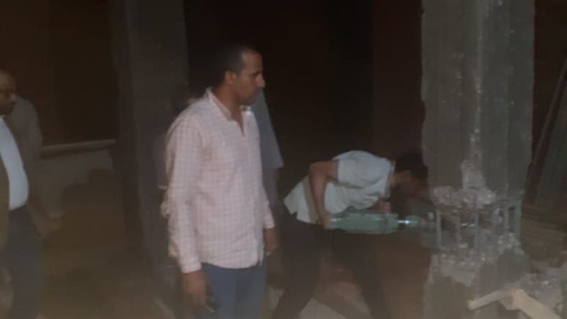 إزالة حالة تعدي بأسيوط،