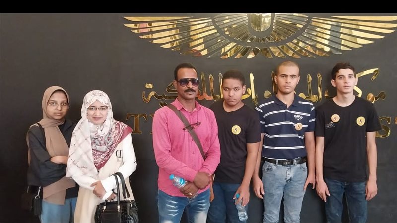 جانب من مشاركة طلاب