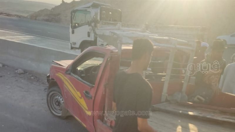 اصطدام سيارة ربع