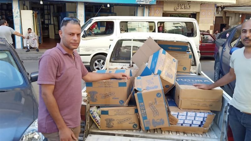 التحفظ على سجائر