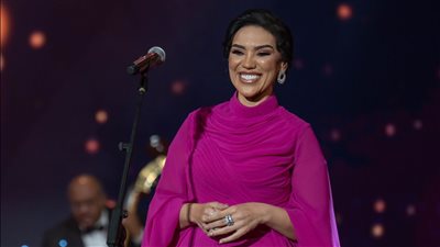 مي فاروق تتألق في جولة المملكة وتطرب جمهور القصيم (صور)