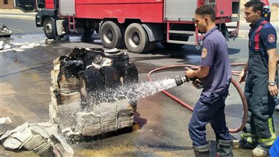 السيطرة على حريق مصنع طباعة وتغليف بمنطقة الروبيكى