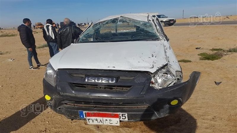 حادث على طريق اسكندرية
