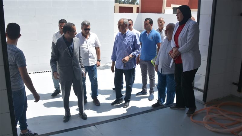 محافظ القليوبية خلال