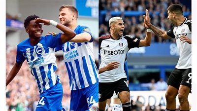 الدوري الإنجليزي، برايتون يهزم لوتون برباعية وفولهام يفوز على إيفرتون 