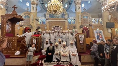 رسامة كهنة جدد للخدمة في إيبارشية المحلة