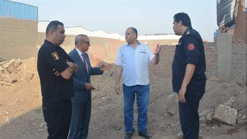 محافظ القليوبية يتابع