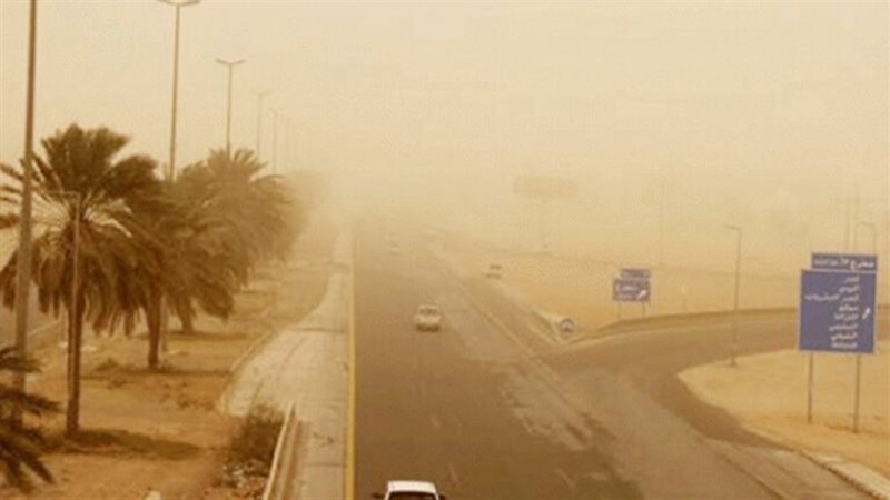 أمطار رعدية ورياح