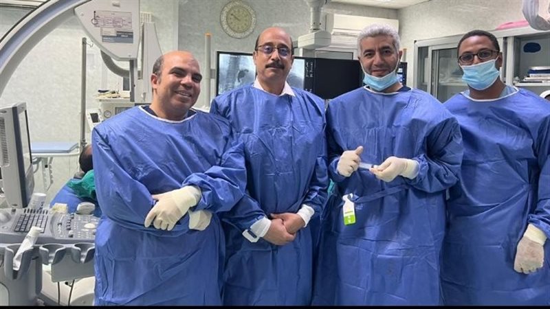 الفريق الطبي بجامعة