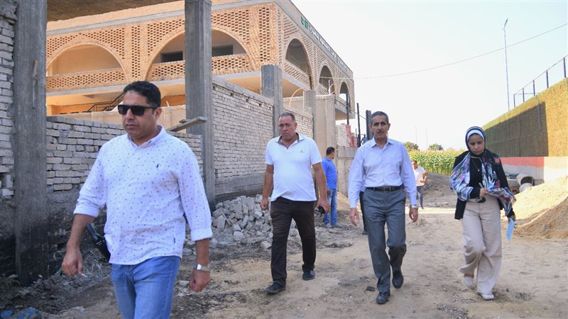 محافظ الغربية يتفقد