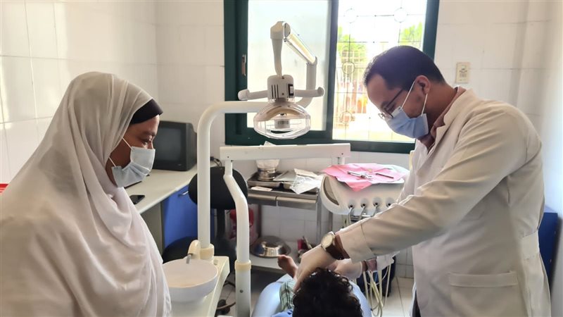 الكشف على 1588 مواطنا
