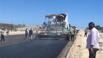 تفاصيل أعمال تطوير طريق برج العرب الجديدة والساحل الشمالي الغربي