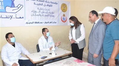نائب محافظ البحيرة تشهد فعاليات اليوم الثالث من القوافل الطبية المتخصصة (صور)