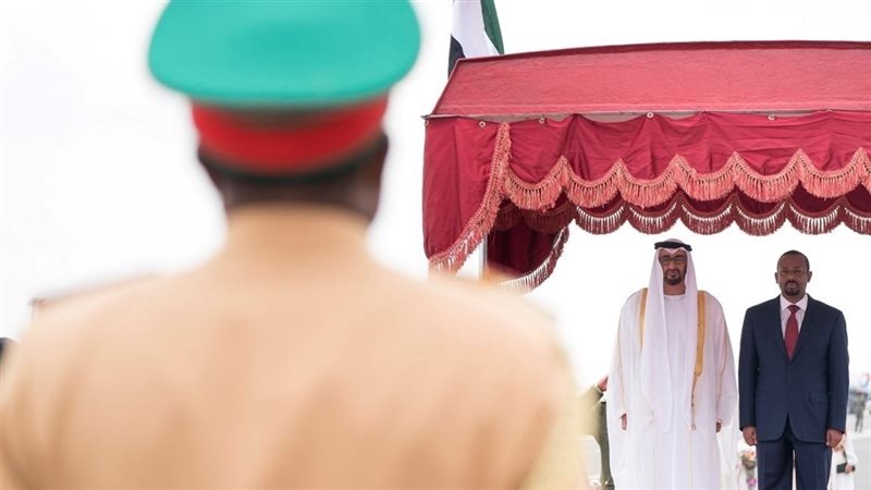 محمد بن زايد ورئيس