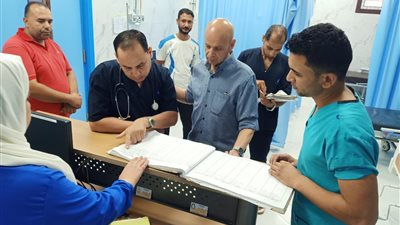 وكيل وزارة الصحة بالشرقية يتفقد الخدمات الطبية بالمستشفيات 