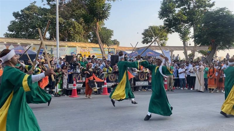 جانب من المهرجان،