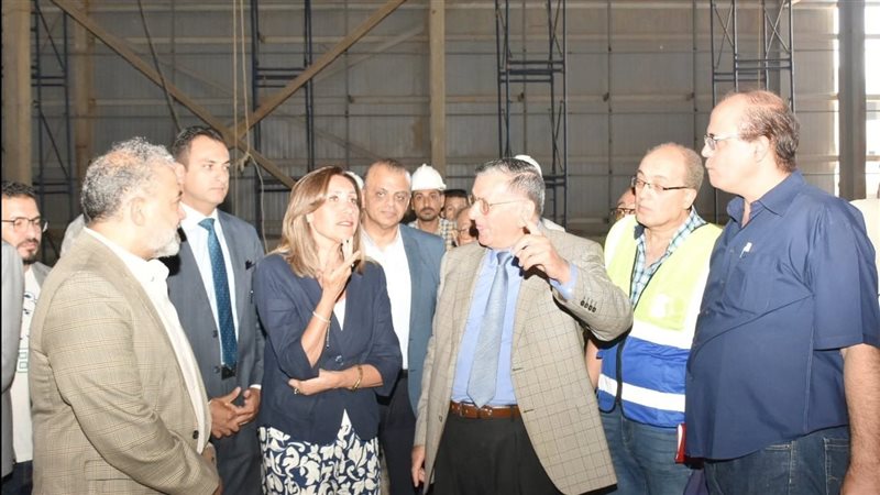 وزيرة الثقافة تتفقد