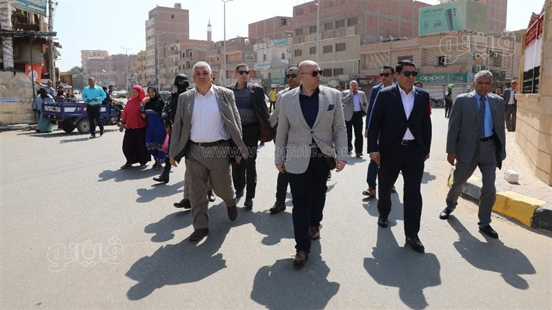 محافظ بني سويف يتفقد