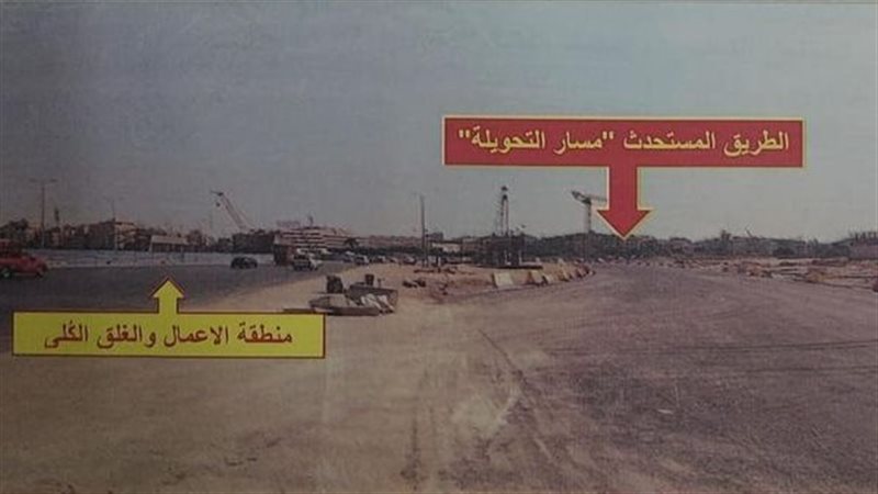 غلق كلي بطريق الفيوم