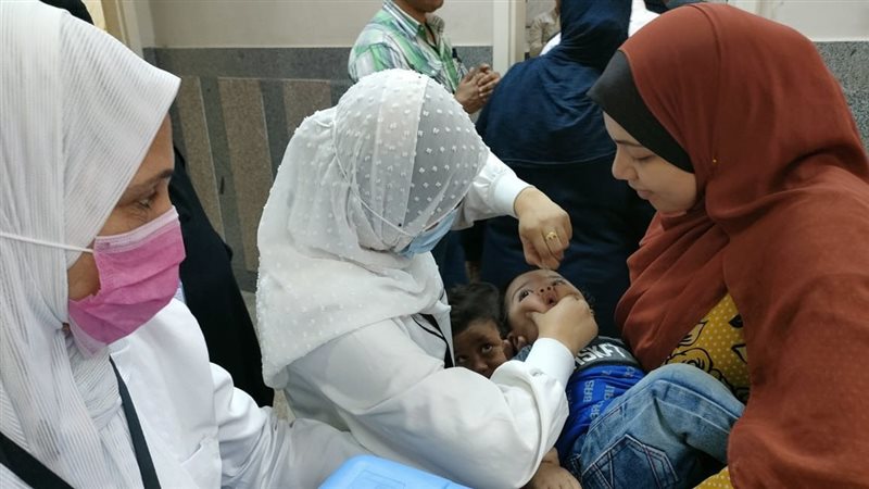 حملة التطعيم ضد شلل
