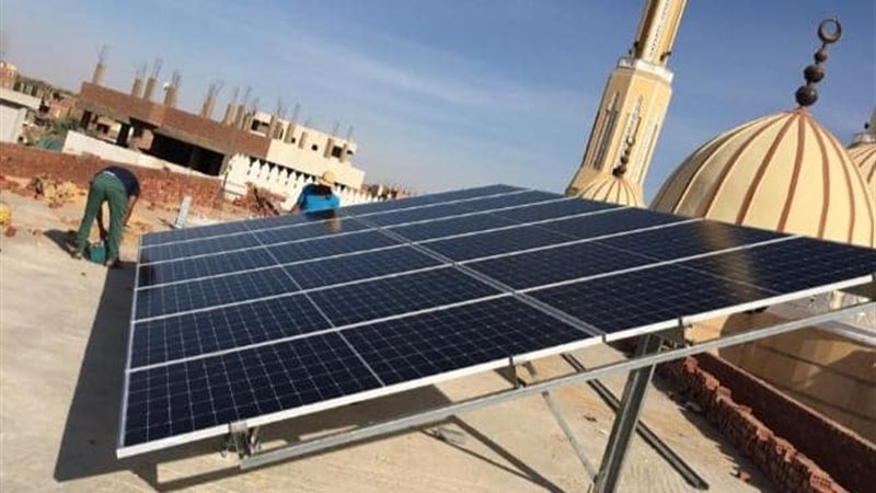 المساجد تعمل بالطاقة